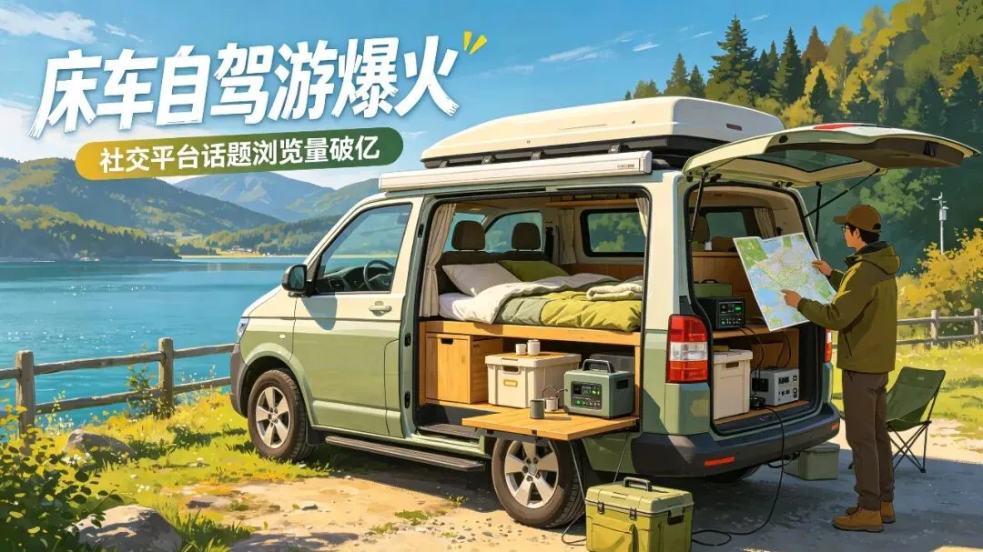 标题:房车自驾游爆火,能一直火下去吗?