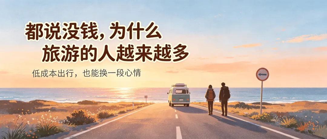为什么大家都说没钱,出门旅游的人却越来越多