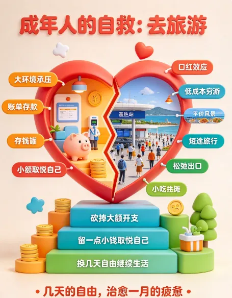 当今社会钱这么难赚,为什么旅游景点的人却人满为患?