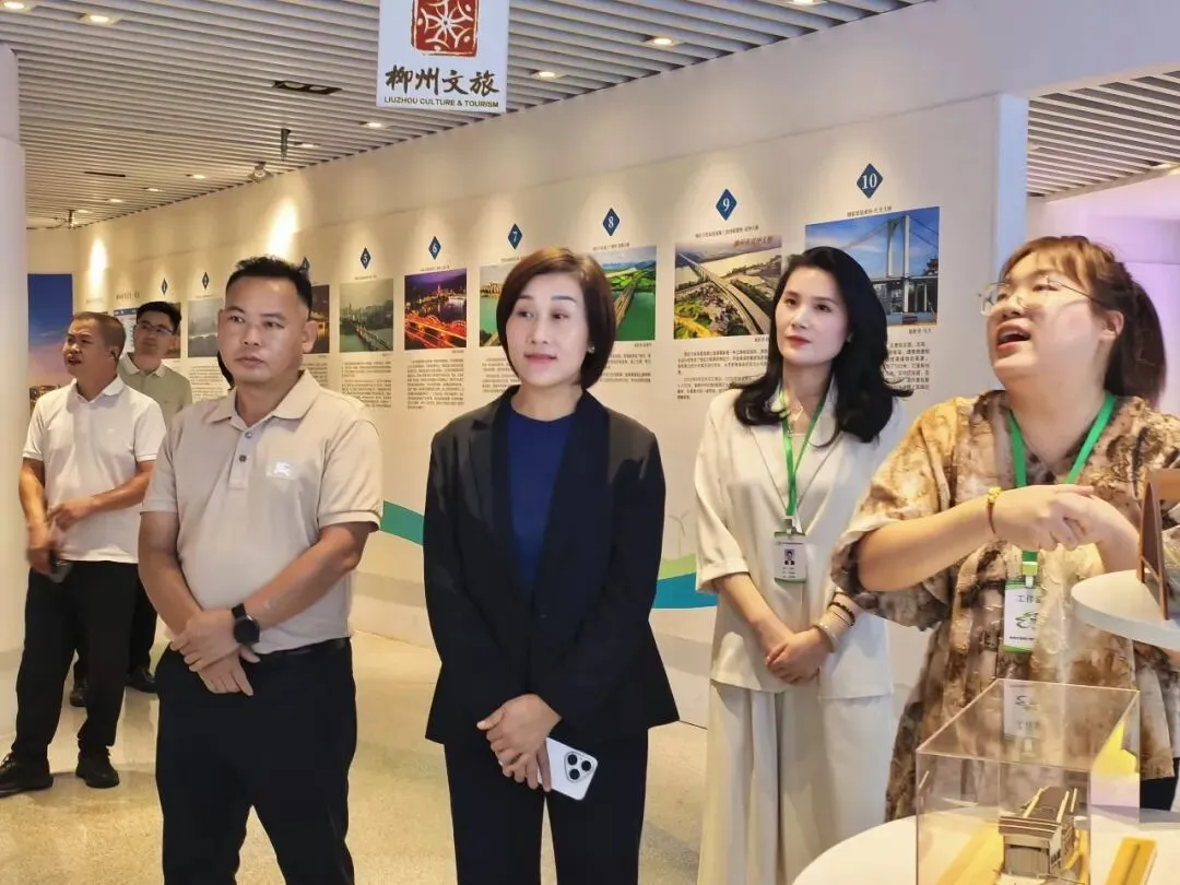 梧州市文广体旅局赴东堤旅游码头调研夜游柳江项目