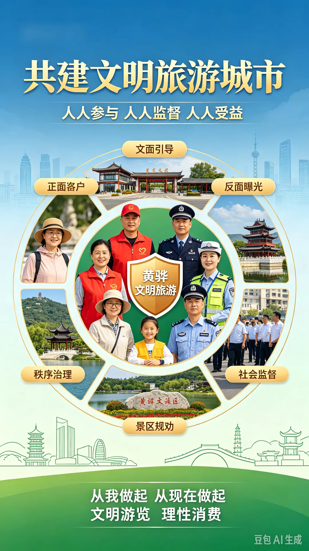 共建文明旅游市场,共享黄骅美好旅程