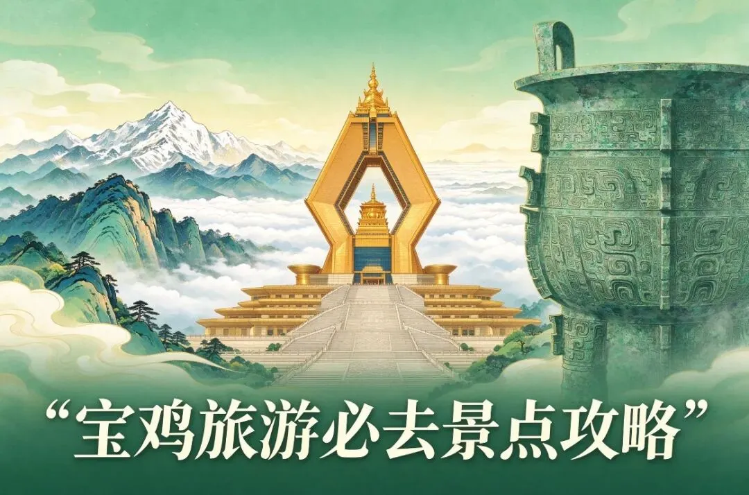 宝鸡旅游攻略|一城山水藏诗意,千年文脉润陈仓|从“宅兹中国”到秦岭之巅|宝鸡必去景点与精品线路