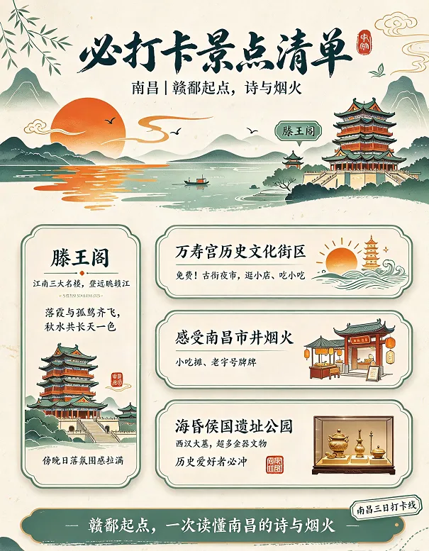 藏在诗词里的赣鄱大地|江西保姆级旅游攻略