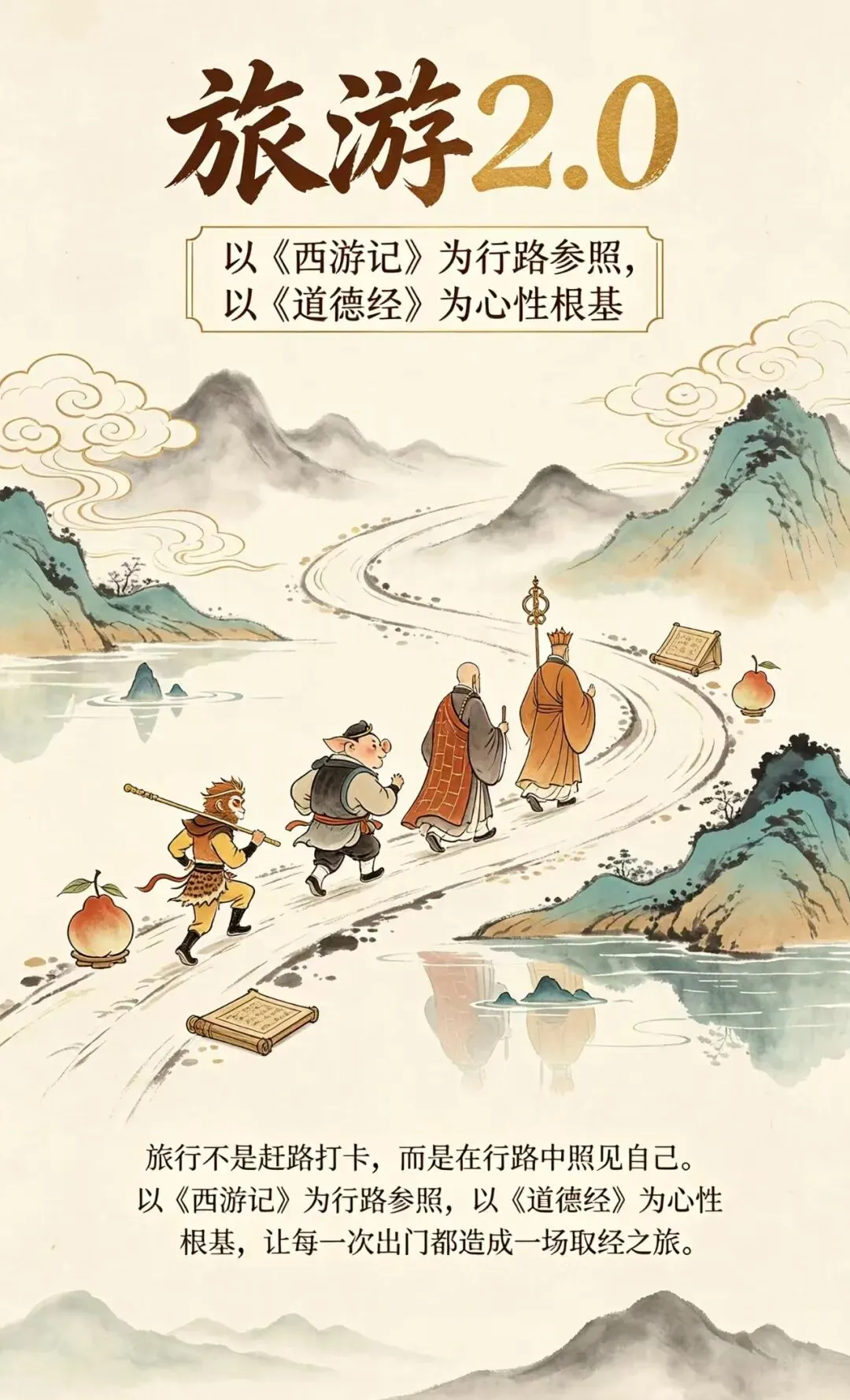 旅游2.0——以《西游记》和《道德经》为内核的升级思路