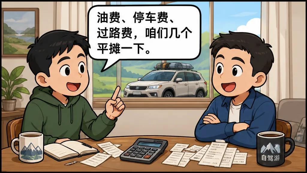 自驾游回来算账,油费过路费说好平摊,车主一提洗车费和保养折损,朋友立马嫌算太细:用我车时是家人,谈车损就成计较?