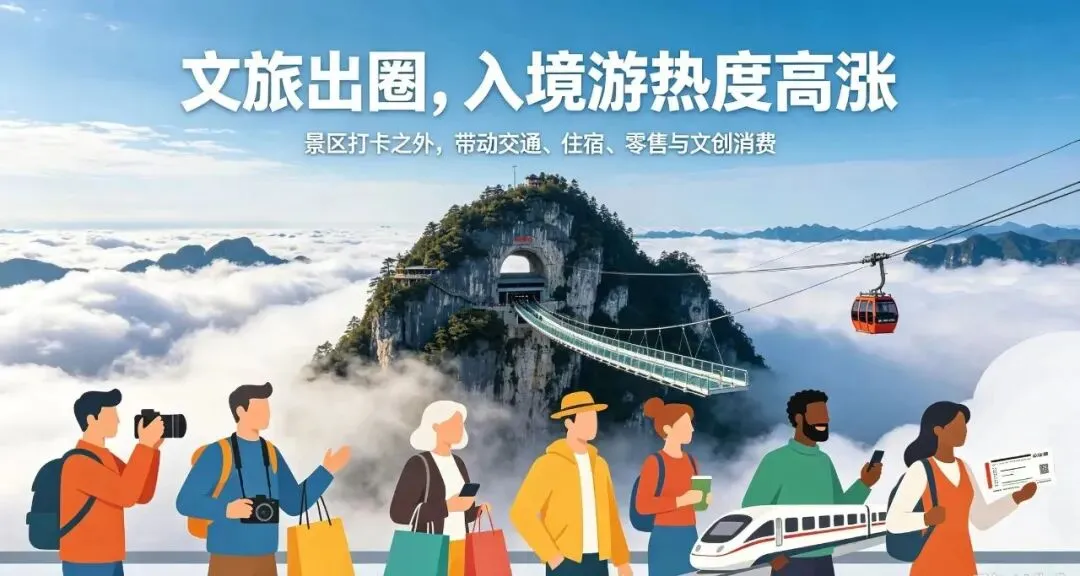 入境旅游热潮:客流涌进来,怎样把人气变成实实在在的消费红利
