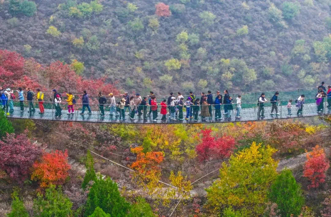 狼牙山媳妇岭10月23日开园啦,完整游玩攻略看这里!