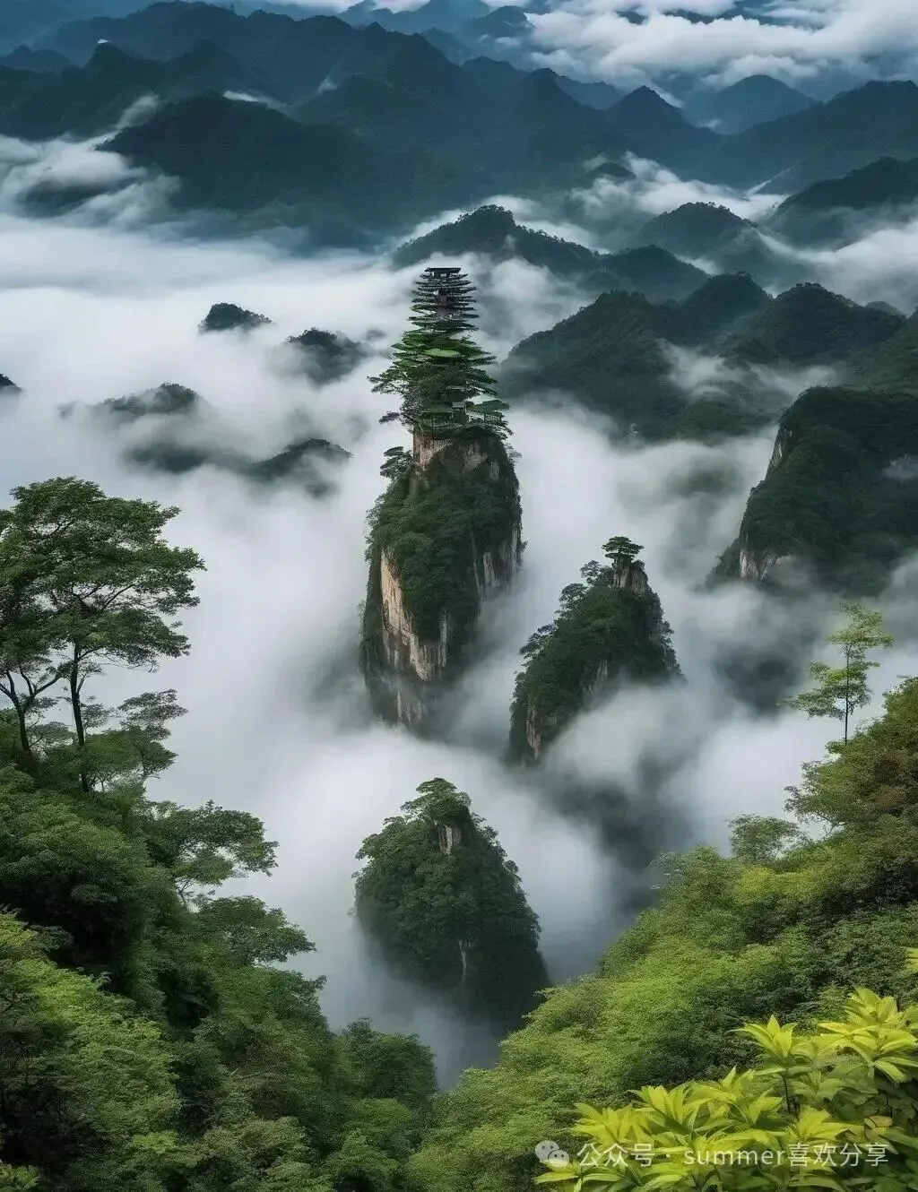 秋日旅游推荐!云端仙境“梵净山”|贵州天空之城“梵净山”完整旅游攻略