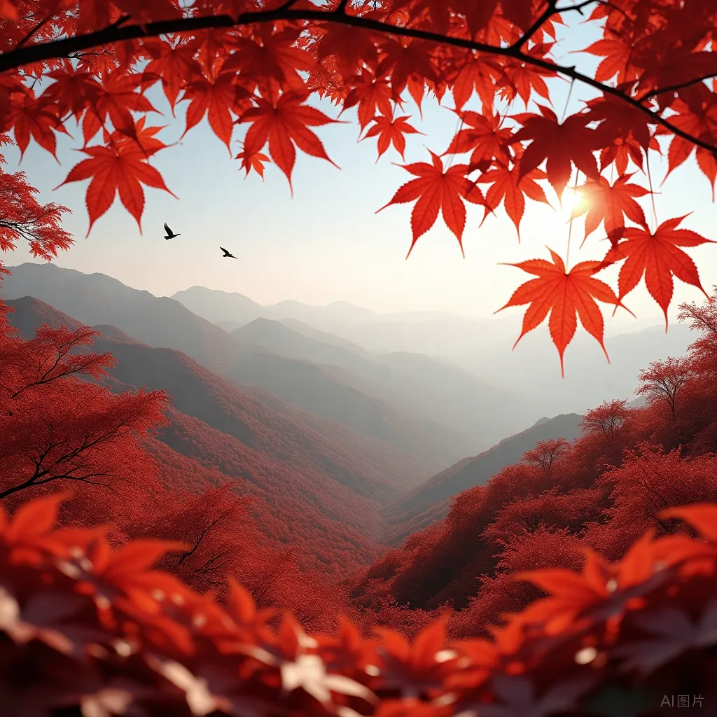 旅游攻略来了!西安周边爬山赏红叶的地方有哪些?