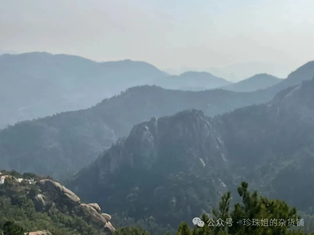 游玩华楼山实用攻略来啦|松隙之间,撞见崂山的一汪蓝