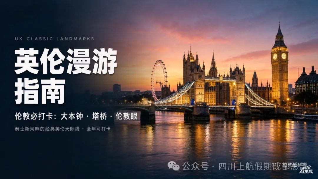 英伦旅行全攻略|签证 + 线路一键搞定