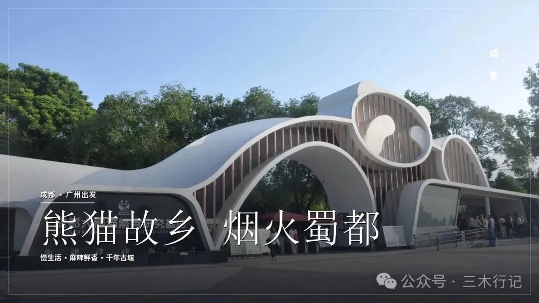 成都旅游攻略:3 天 2 晚 · 熊猫故乡与烟火蜀都