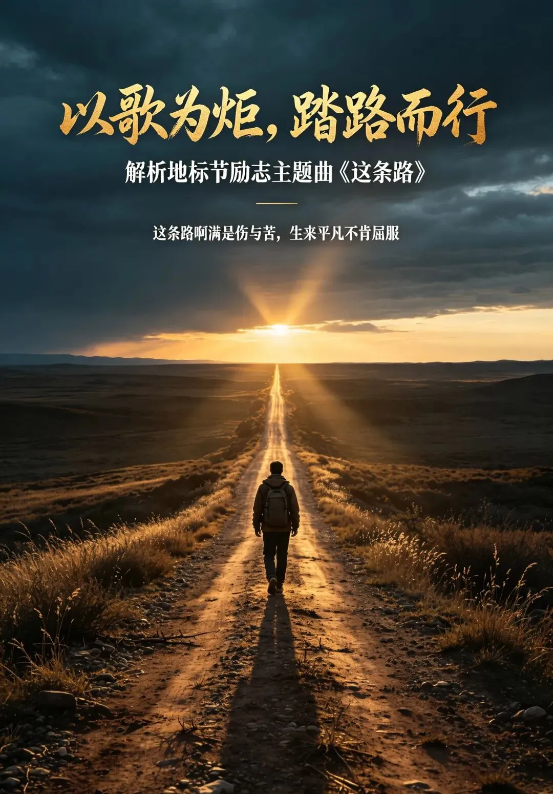 以歌为炬,踏路而行——解析地标节励志主题曲《这条路》