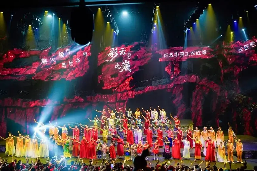 彩云之巅《薪火相传・盛世华章》音乐艺术节:民乐盛宴奏响红色井冈