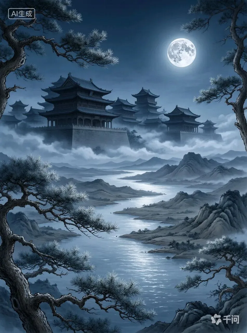 献给扬州的歌(仿《春江花月夜》)