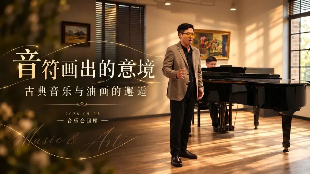 《音符画出的意境|当古典音乐邂逅油画》