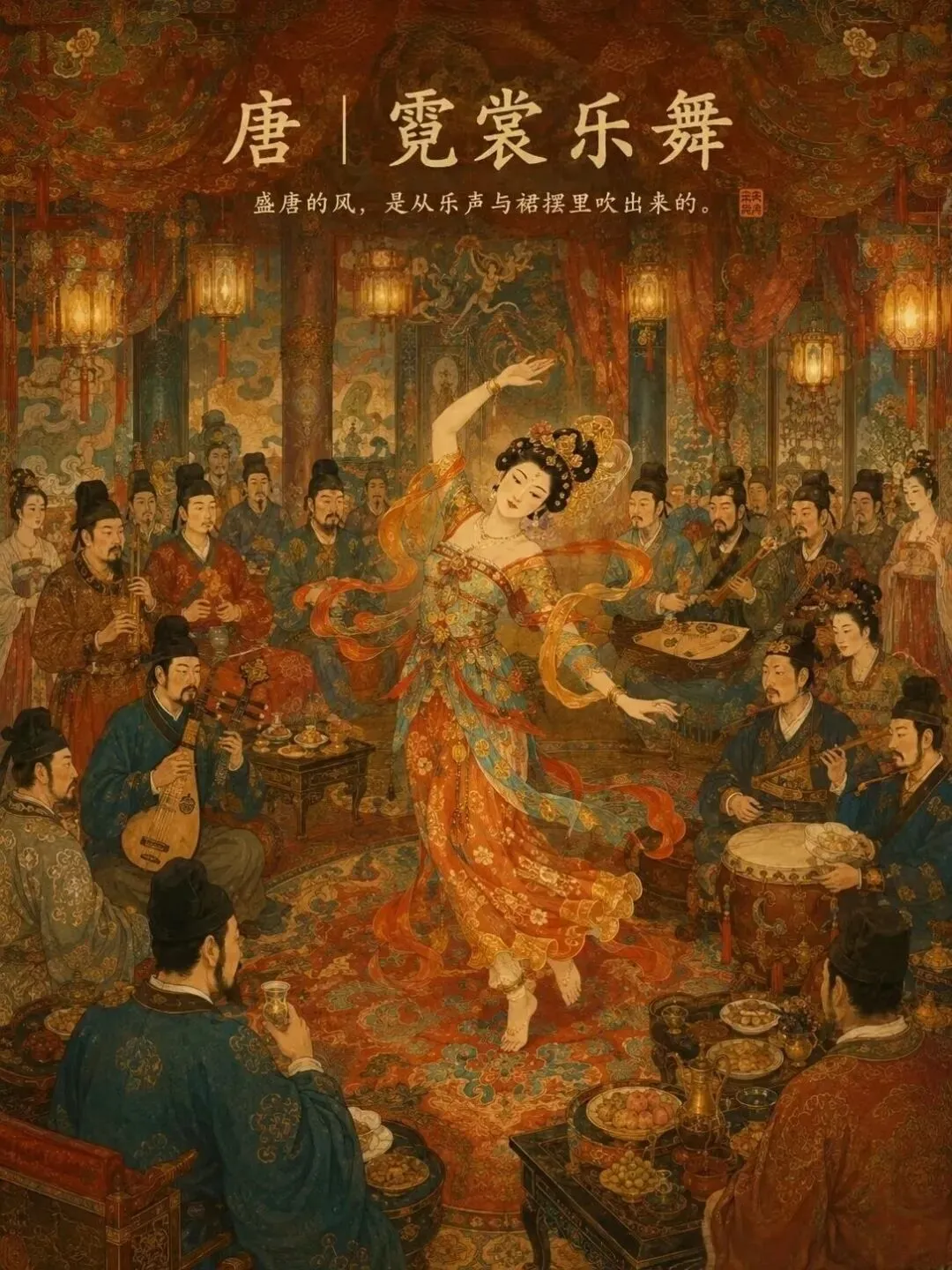 盛唐之美,音乐性的审美灵魂
