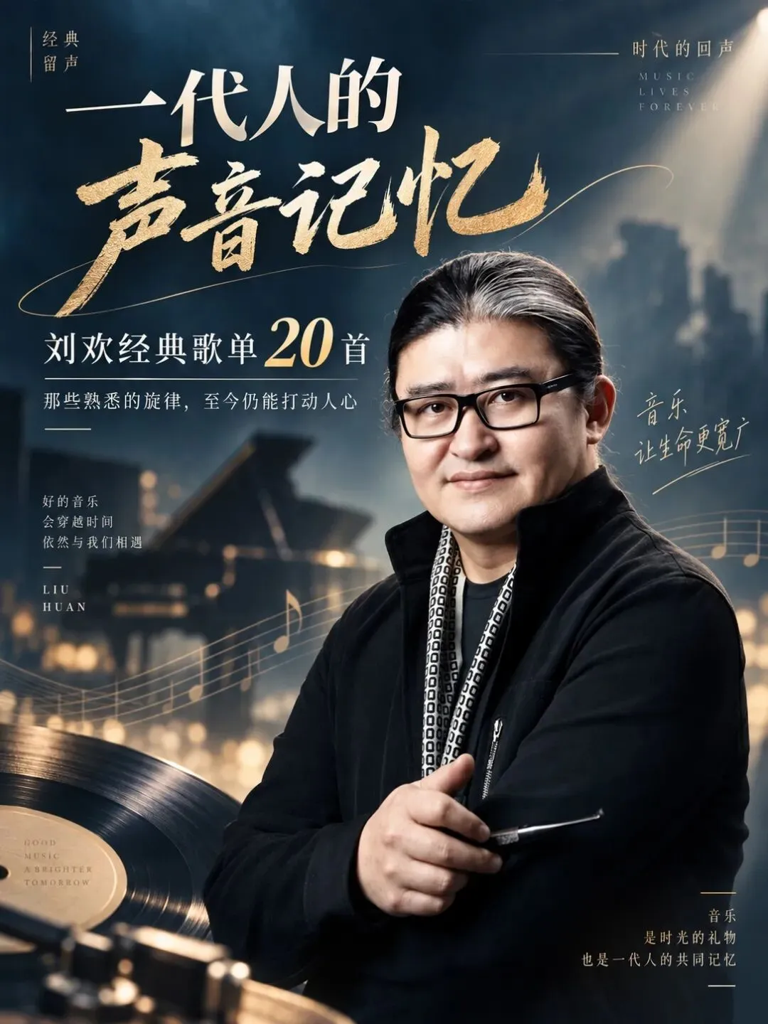 送别刘欢:歌声藏着几代人的青春,经典歌曲,一生难忘