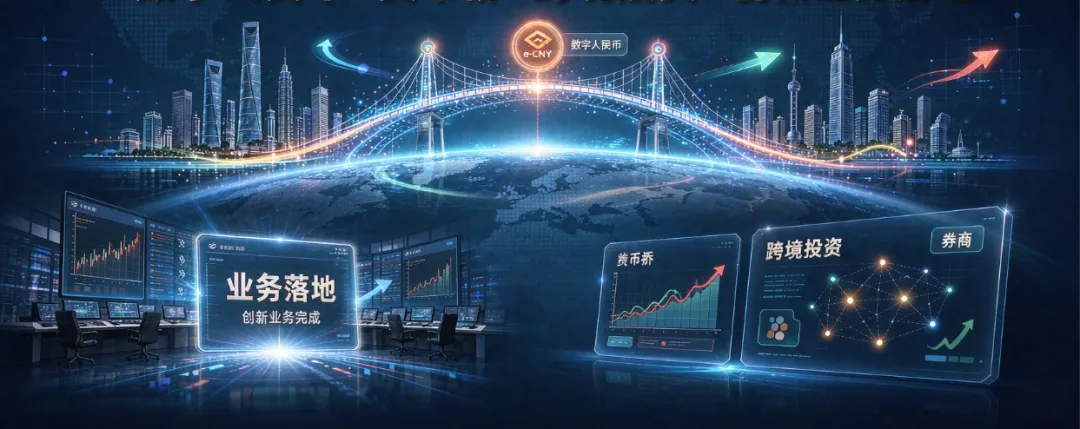 全国首单券商“数字人民币+货币桥+跨境投资”创新业务落地