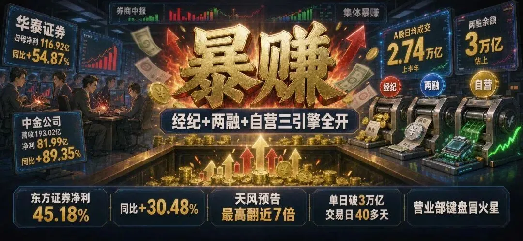 券商中报集体暴赚,但有个隐患谁都不提