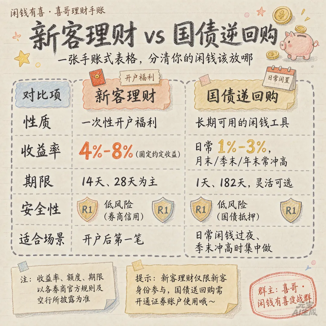 存款利率破 1%!这个券商「开户红包」,年化 4%-8%,新手也能稳稳拿下