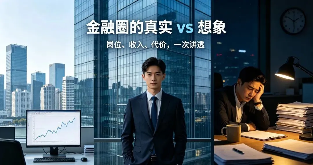 深耕券商/银行/公募8年:撕开金融圈的贫富差距,90%新人都被误导了