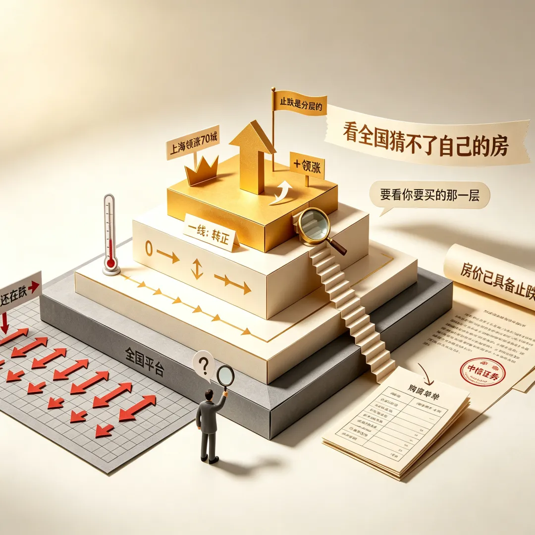 券商说房价止跌了,上海涨得最猛:这轮止的是哪个城市的跌