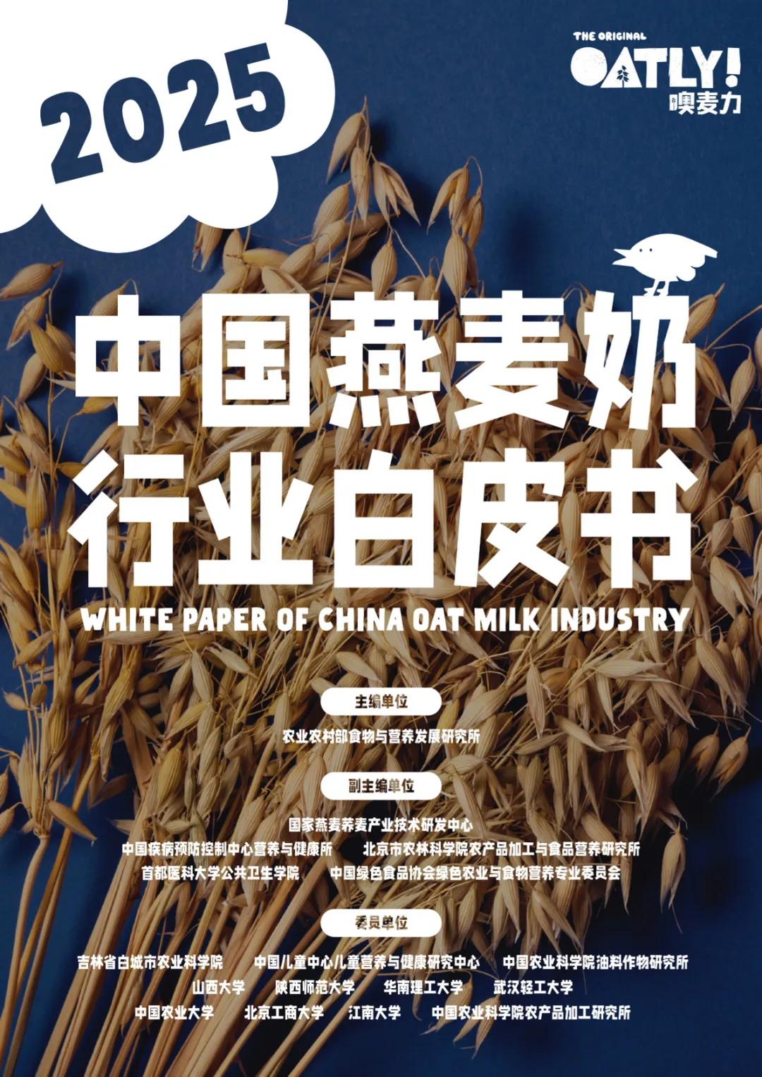 行业研究报告《农业农村部2025中国燕麦奶行业白皮书》