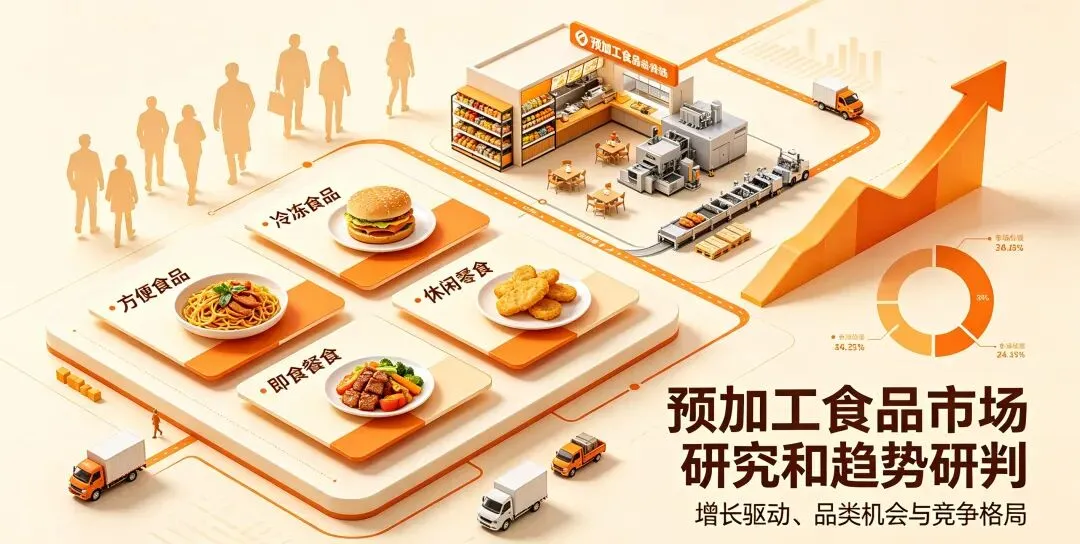 预加工食品市场研究与趋势研判报告