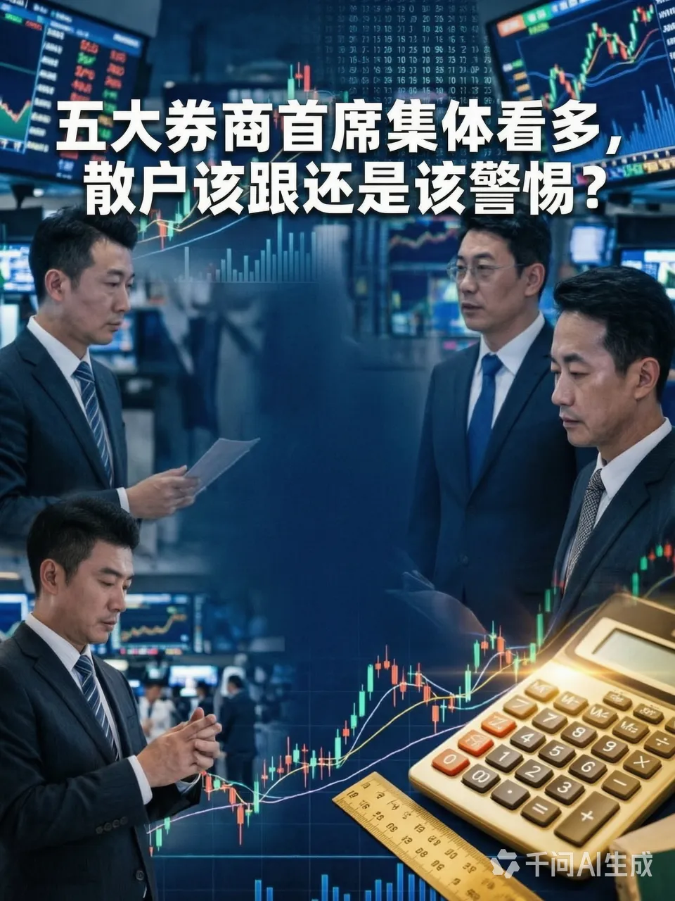 五大券商首席集体看多,散户该跟还是该警惕?