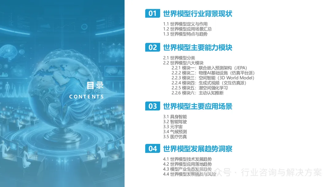 重磅|2026 世界模型行业研究报告|六大能力模块 + 五大应用场景,看懂下一代 AI