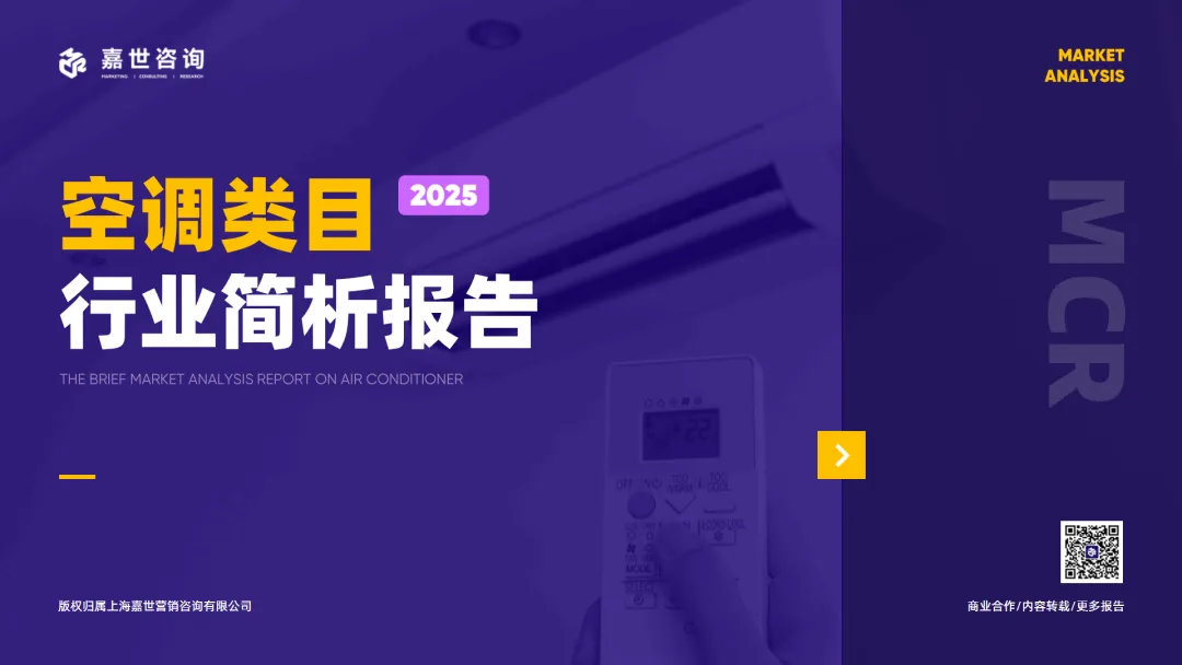 行业研究报告-《嘉世咨询2025空调类目行业简析报告》