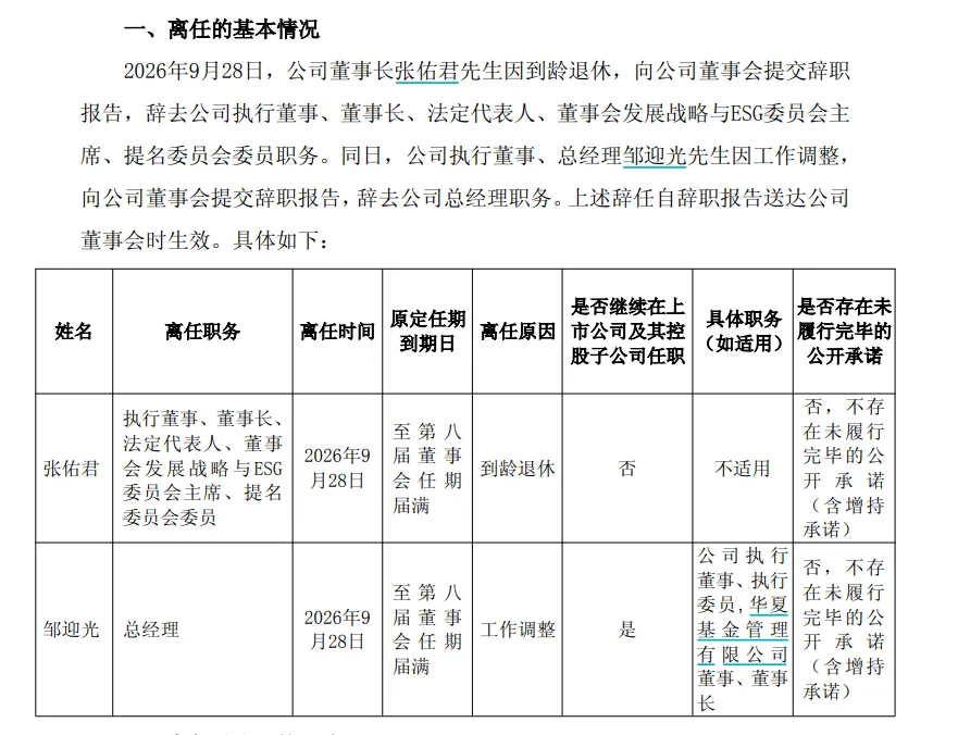 3800亿券商龙头,迎新董事长