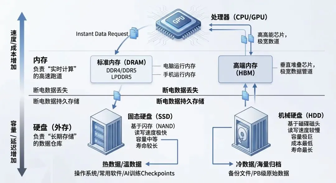 全球存储产业链调研报告(一):大模型浪潮下的“双轨”供需与周期演变