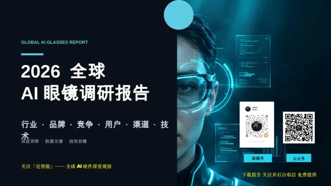 2026全球AI眼镜市场调研报告