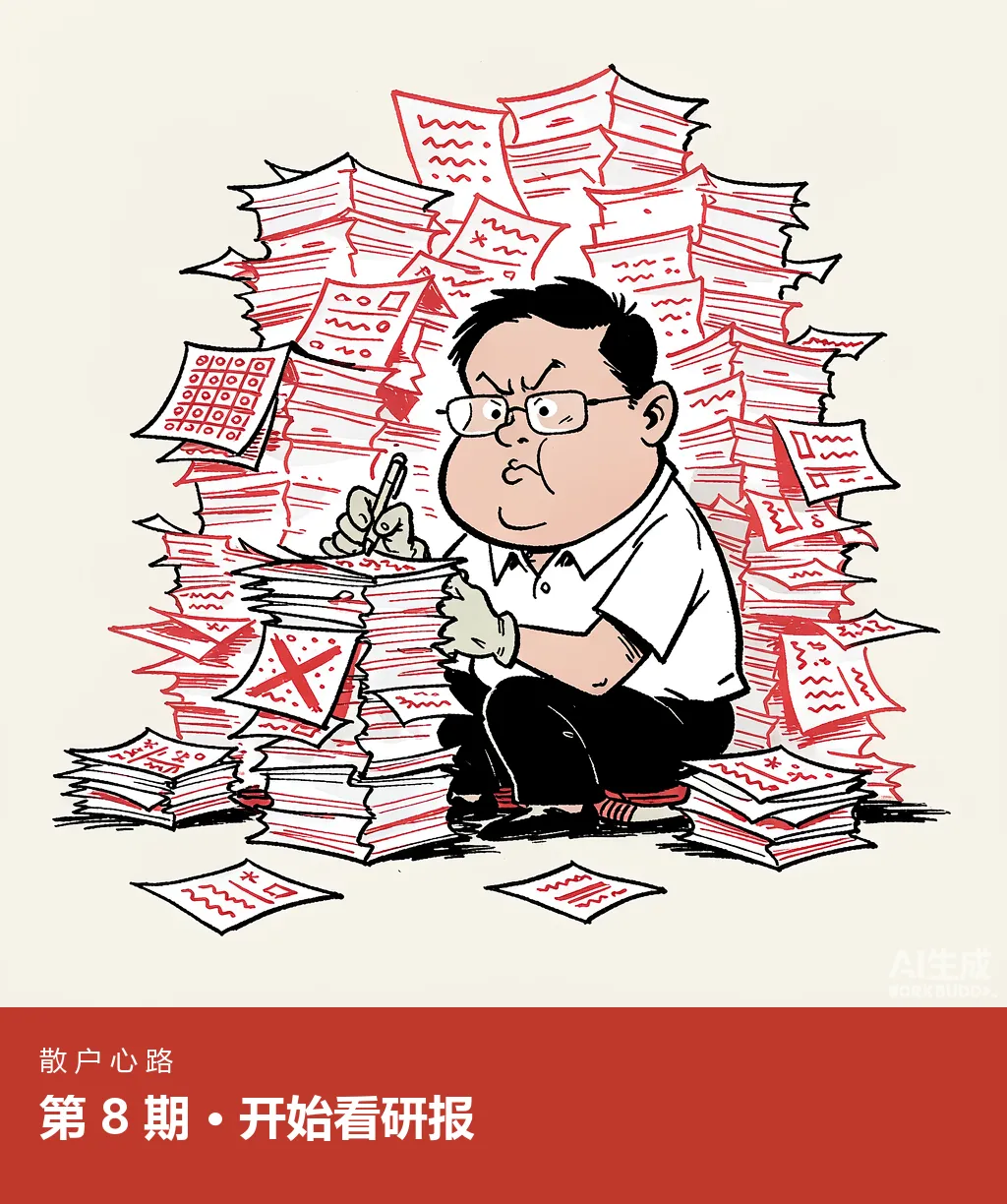 散户心路 第8期|开始看研报