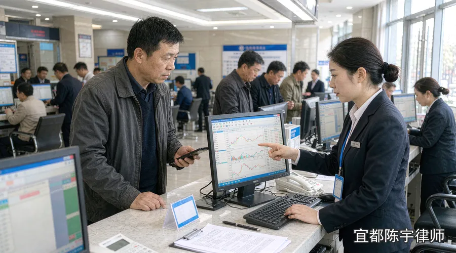 宜都陈宇律师说清,券商虚假陈述致损失该怎么去依法索赔