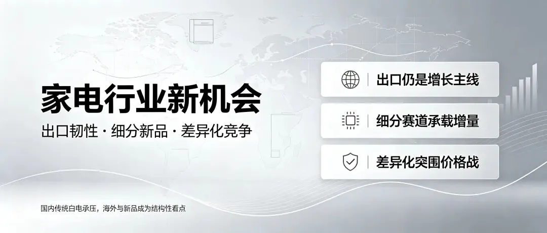 高盛最新家电研报|白电存量时代,两大增长主线浮现