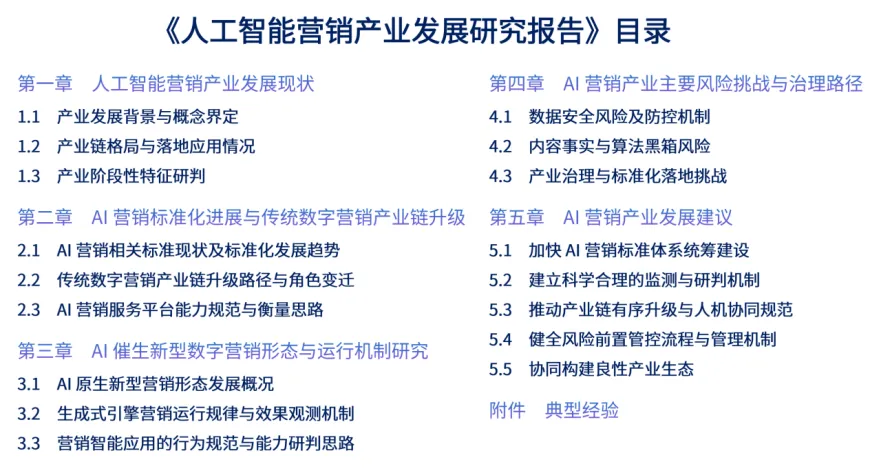 关于征集《人工智能营销产业发展 研究报告》参编单位的通知