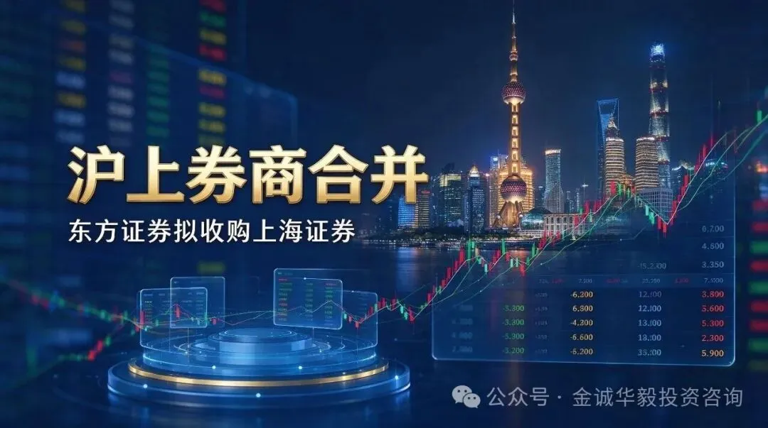 沪上券商合并:东方证券拟收购上海证券