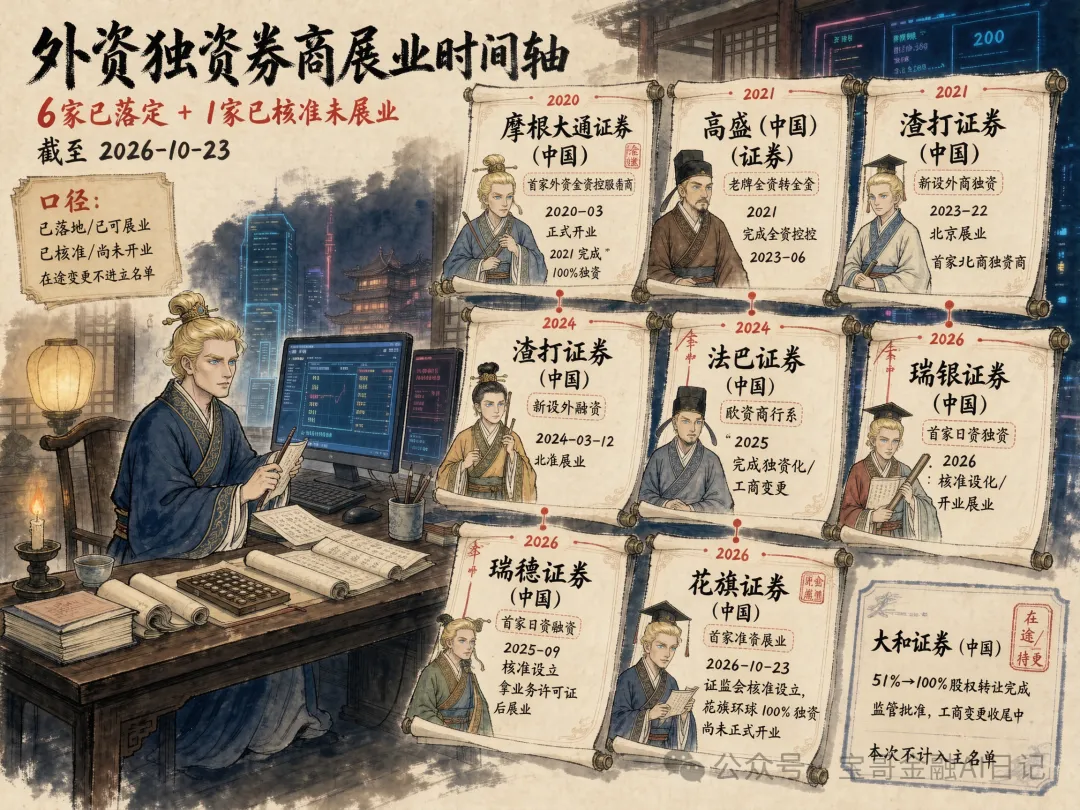 第7家外资独资券商来了——花旗证券获批设立