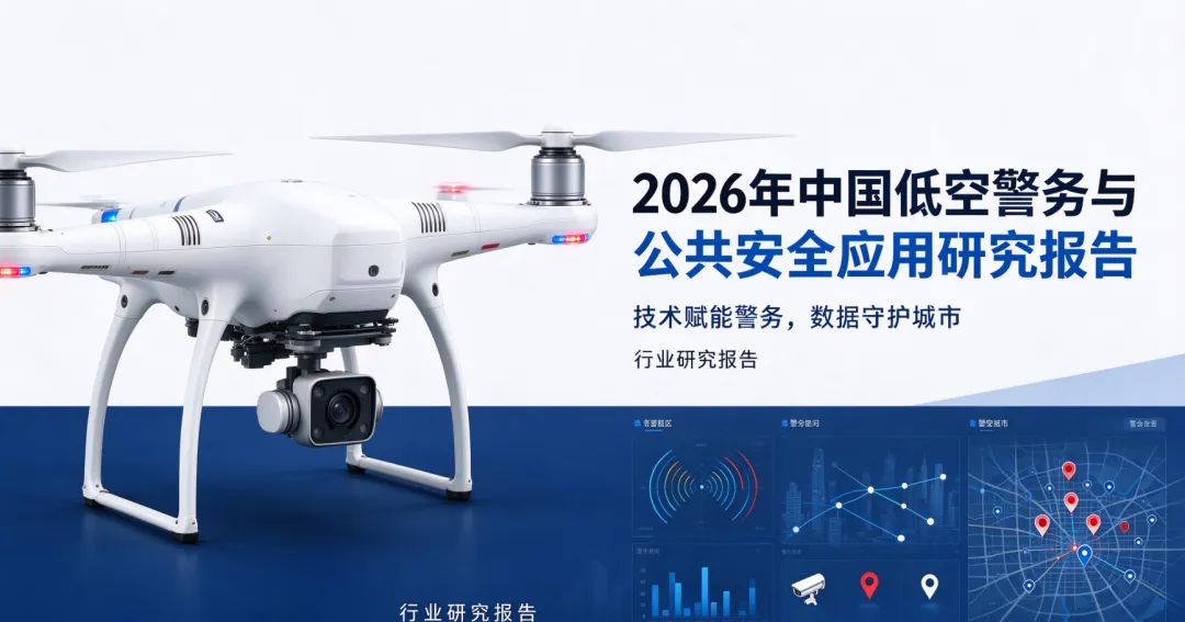 2026年中国低空警务与公共安全应用研究报告 .pdf