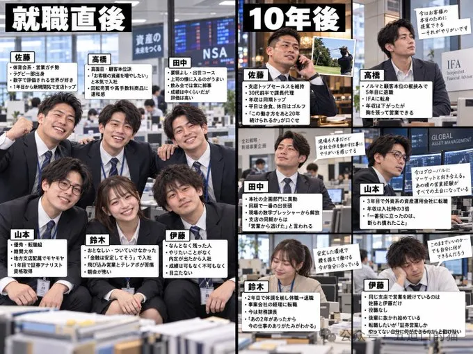 券商营业部入职10年后现状