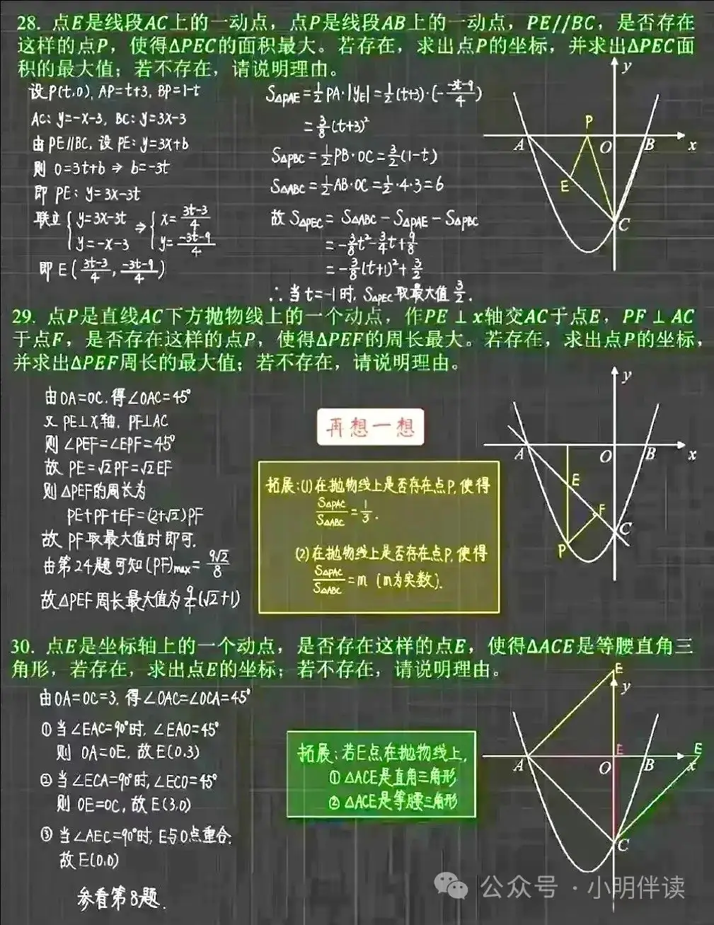 中考专题复习二次函数动点问题 第28张 中考专题复习二次函数动点问题 第28张