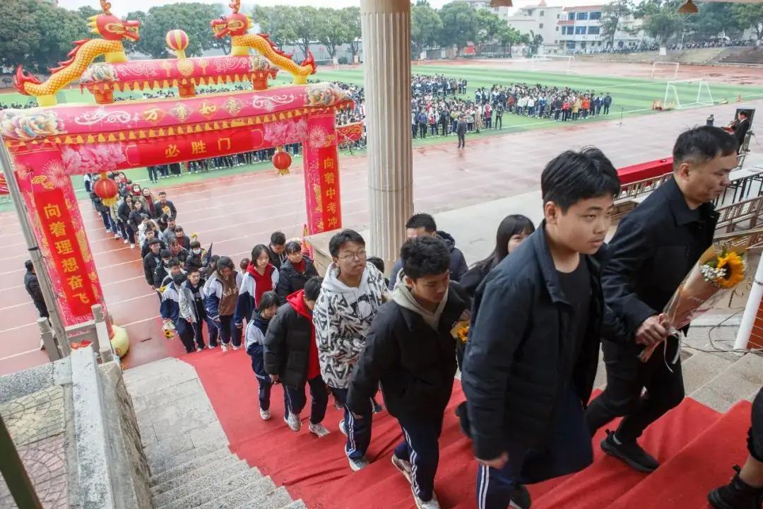 百日誓师凌壮志,逐梦中考向未来——南安华侨中学举行2024届初三中考百日誓师活动 第37张