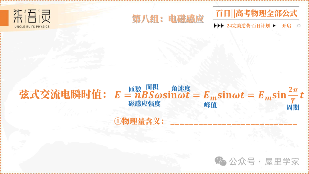 高考物理 | 2024版高中物理公式总结-第41张图片-四季读书网