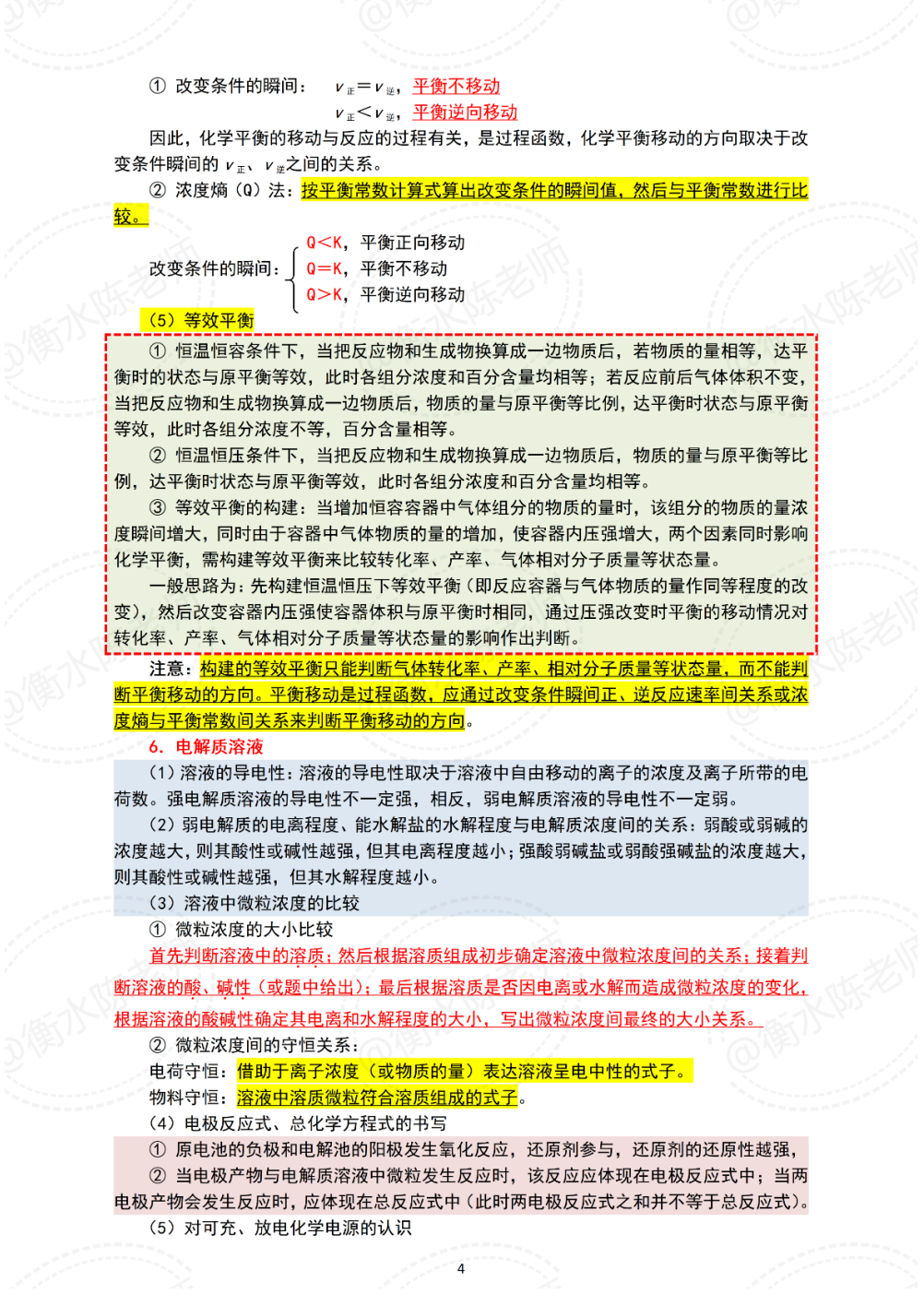 衡水中学2024高考化学核心要点复习讲义(PDF下载)-第6张图片-四季读书网 衡水中学2024高考化学核心要点复习讲义(PDF下载)-第6张图片-四季读书网