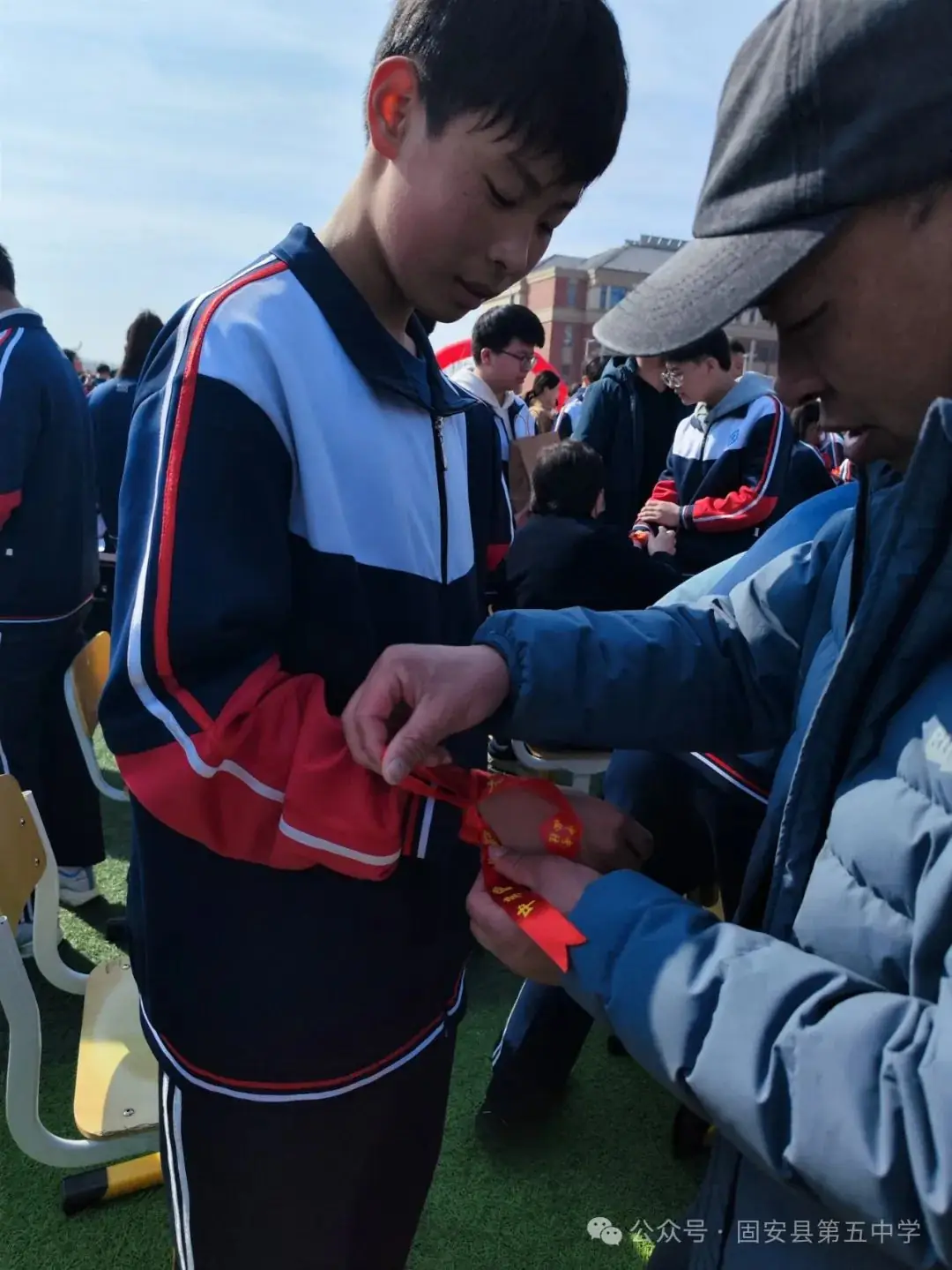 龙年中考燃激情  冲刺中考创辉煌——固安县第五中学九年级百日誓师大会-第58张图片-四季读书网