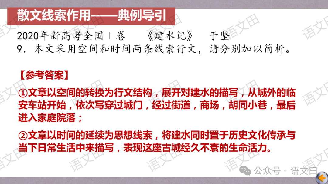 高考散文复习:散文的结构-第39张图片-四季读书网 高考散文复习:散文的结构-第39张图片-四季读书网