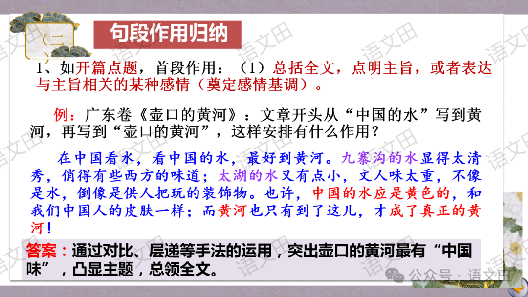 高考散文复习:散文的结构-第50张图片-四季读书网 高考散文复习:散文的结构-第50张图片-四季读书网